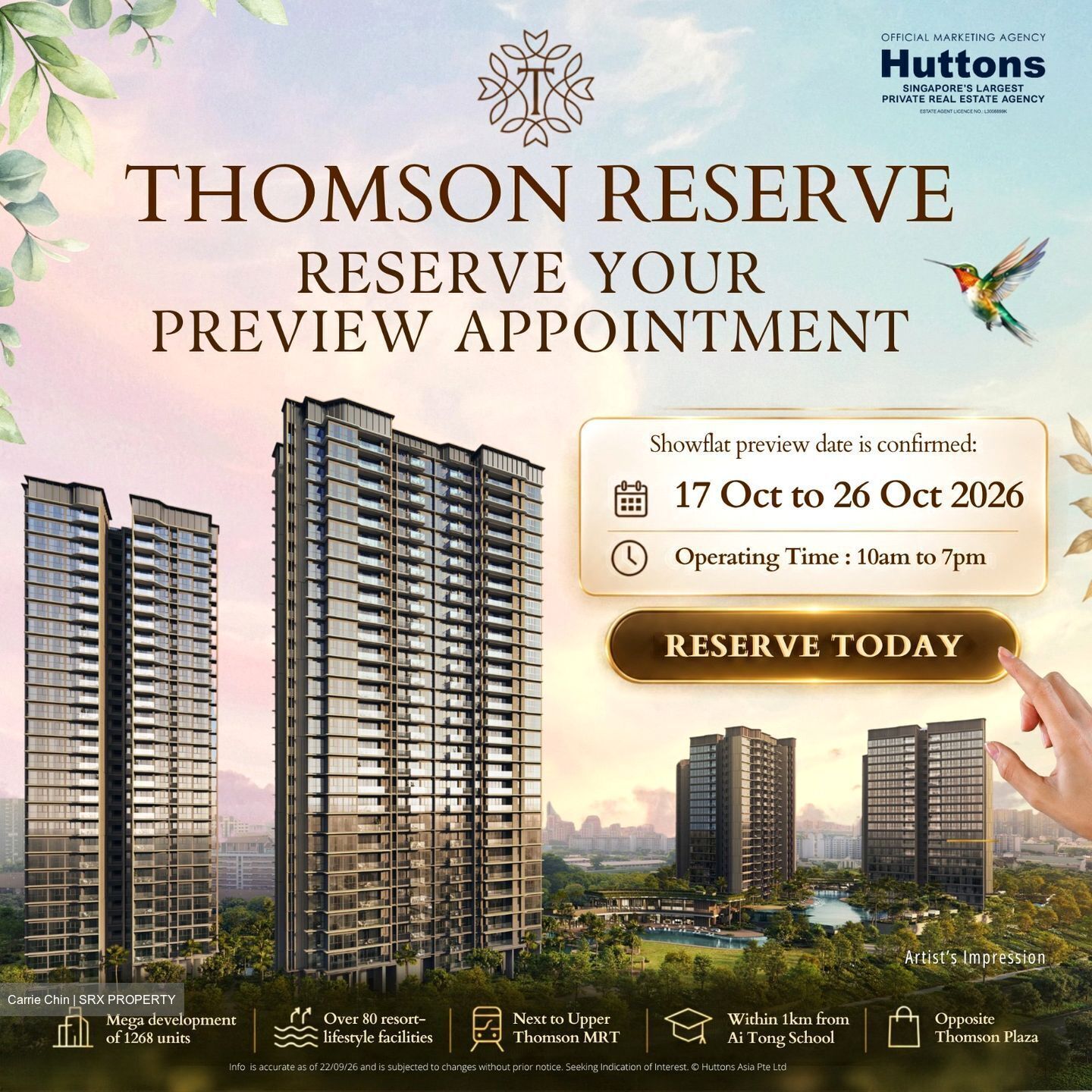 Thomson View Condominium (D20), Condominium #626507181